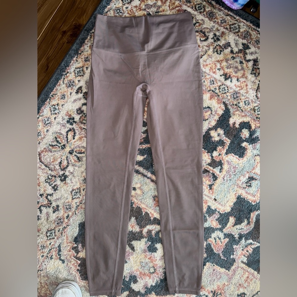 Tan Lululemon leggings